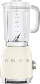 Smeg 50's Style Blender (800 W Motor,3 Functions, 4 Speeds), Cream
