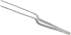 Stainless steel curved tweezer 20 cm\4237.20-D2122