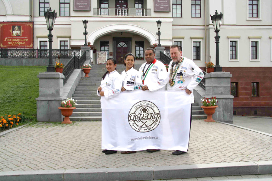 August 2014 - Chef & Chef Sponsors Saudi Team in Cooking Contest in Russia