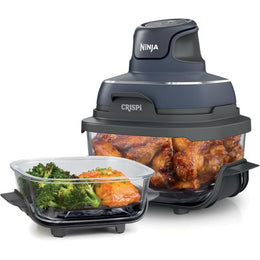Ninja Crispi 4-in-1 Portable Glass Air Fryer + Portable Blender 530ML