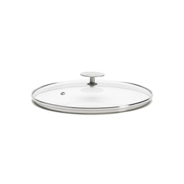 Glass lid with stainless steel knob MILADY Ø24-D12