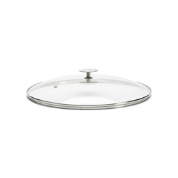 Glass lid with stainless steel knob MILADY Ø32-D12