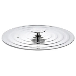 Universal stainless steel lid for pans 20-24 cm