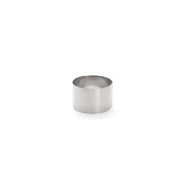 ST STEEL HIGH ROUND RING Ø8xH6cm\ 3912.08-D2241