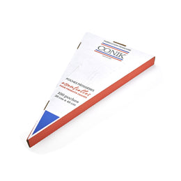 DISPENSER BOX OF 100 DISPOSABLE PASTRY BLUE BAGS-4346.45N-