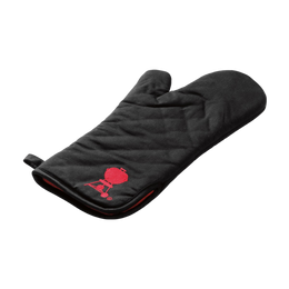 MITT - BLACK, WITH RED KETTLE