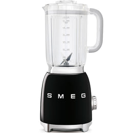 Smeg 50's Style Blender (800 W Motor,3 Functions, 4 Speeds), Black