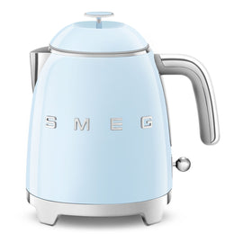 Smeg 50's Style Retro Mini Kettle 0.8 Ltrs , Pastel Blue