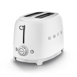 Smeg 50’s Style 2-Slice Toaster, White Matte