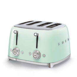 Smeg 50's Style 4-Slot Toaster, Pastel Green