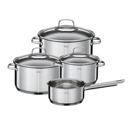 طقم أواني إليغانس ستانلس ستيل 4 قطع