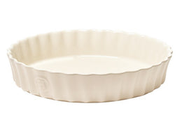 Deep Flan Dish 29 cm (White) \ 026028-B31