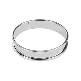 Stainless Steel Round Perforated Tart Ring (10 cm, H 2 cm) \ 3091.10N-D2243