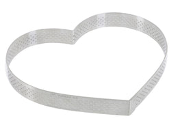 HEART RING  PERFORATED Ø18 H2CM \3099.52-C2242