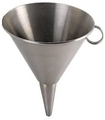 Stainless steel funnel. 12 \3356.12N-D2112