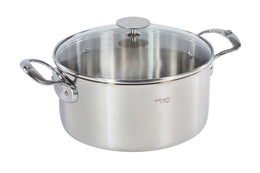 ST STEEL STEWPAN MILADY WITH LID Ø24CM \3427.24-D22