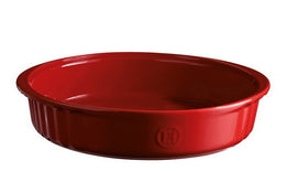 Round Baking Dish 29 cm (Burgundy) \ 346280