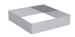 Stainless steel square dessert ring(16 cm, H 4.5 cm) \3906.16-C2241