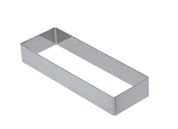 Stainless Steel pastry rectangle and cutter (11.5X4cmH 1.7cm)  \ 3943.11-D2122