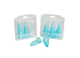 Set of 6 Pastry Nozzles Made Of Blue Transparent Tritan \ 4129.00 -D12