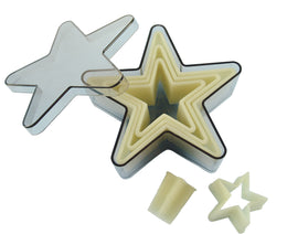 Box Of 5 Star plastic cutters \ 4304.60