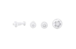 GP&me La Dolcetteria Plunger Cutters - Flowers 2 (4 Pcs Set) \ 5187