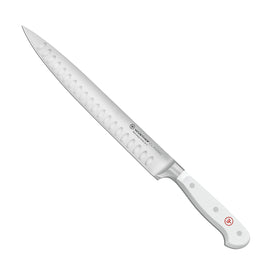 Wüsthof Classic WHITE  Hollow Edge Carving Knife 23 cm/9'' - 1040200716-I318