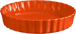 Deep Flan Dish 24 cm (Orange Tuscany)\ 766024-B31