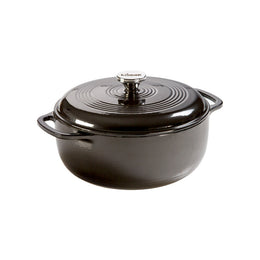 6 Quart Midnight Enameled Cast Iron Dutch Oven\EC6D18-F31