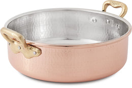 Cu Artigiana - Luxury copper saucepan (24 cm) \ 3580/24 -I12