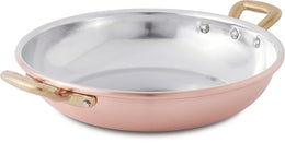 Cu Artigiana - Traditional copper braising pan (28 cm) \ 190/28 -I12